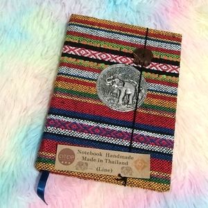 New Notebook Handmade Made In Thailand 🇹🇭 Elephant Details 🐘
